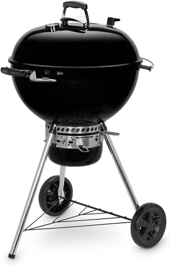 Weber S.of. BARBACOA Master Touch Ø57cm, in lega di acciaio, nero