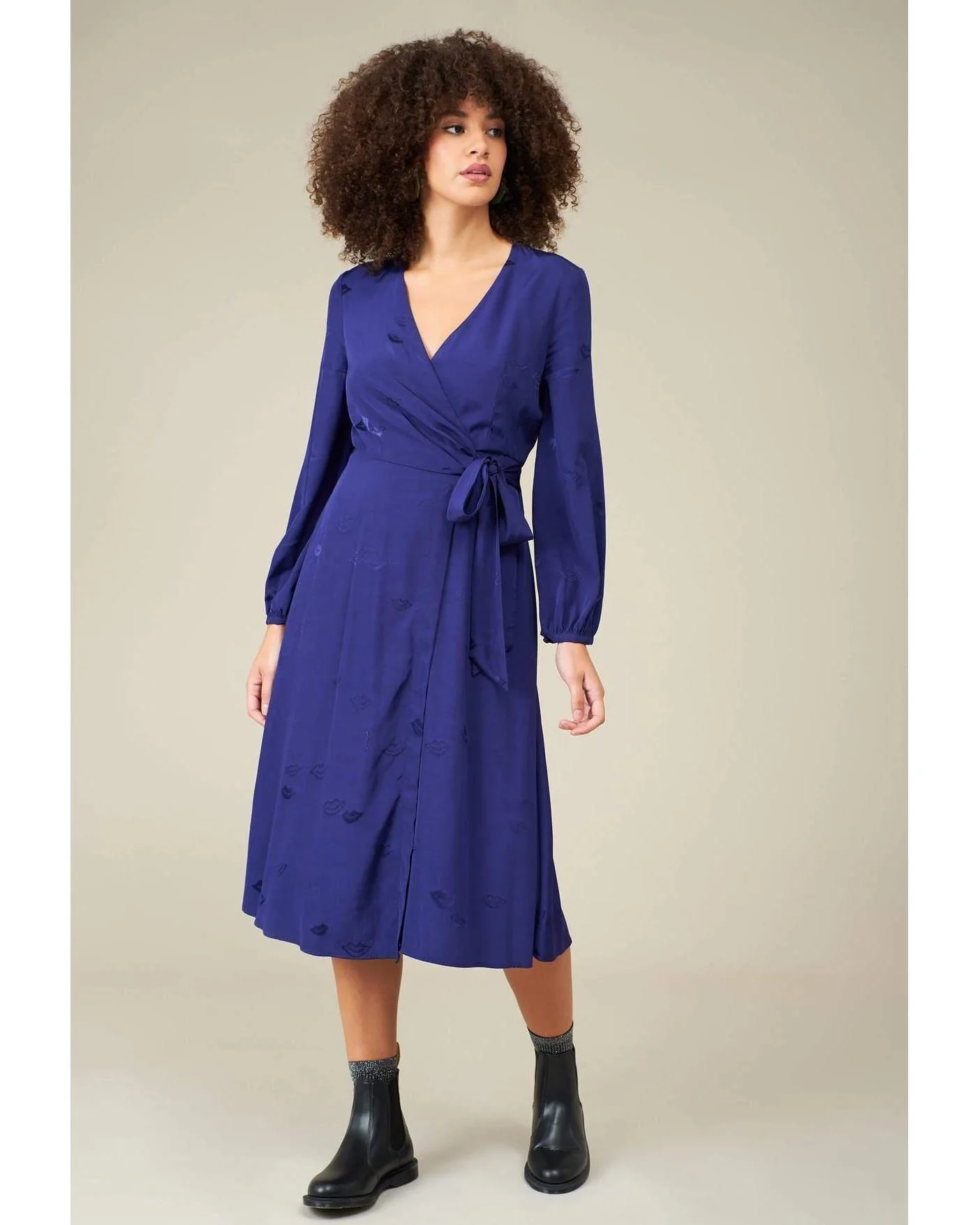 Luna Slinky Wrap Dress