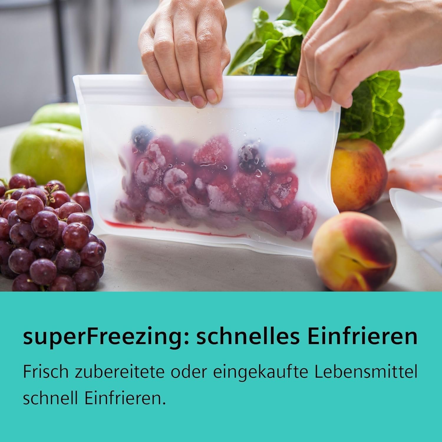 Siemens KG39N2XAG, iQ300, Freistehende Kühl-Gefrier-Kombination, Gefrierbereich unten, 363 l, Total noFrost, hyperFresh, extrem leise, LED Beleuchtung, 203 x 60 cm, Gebürsteter Stahl AntiFingerprint