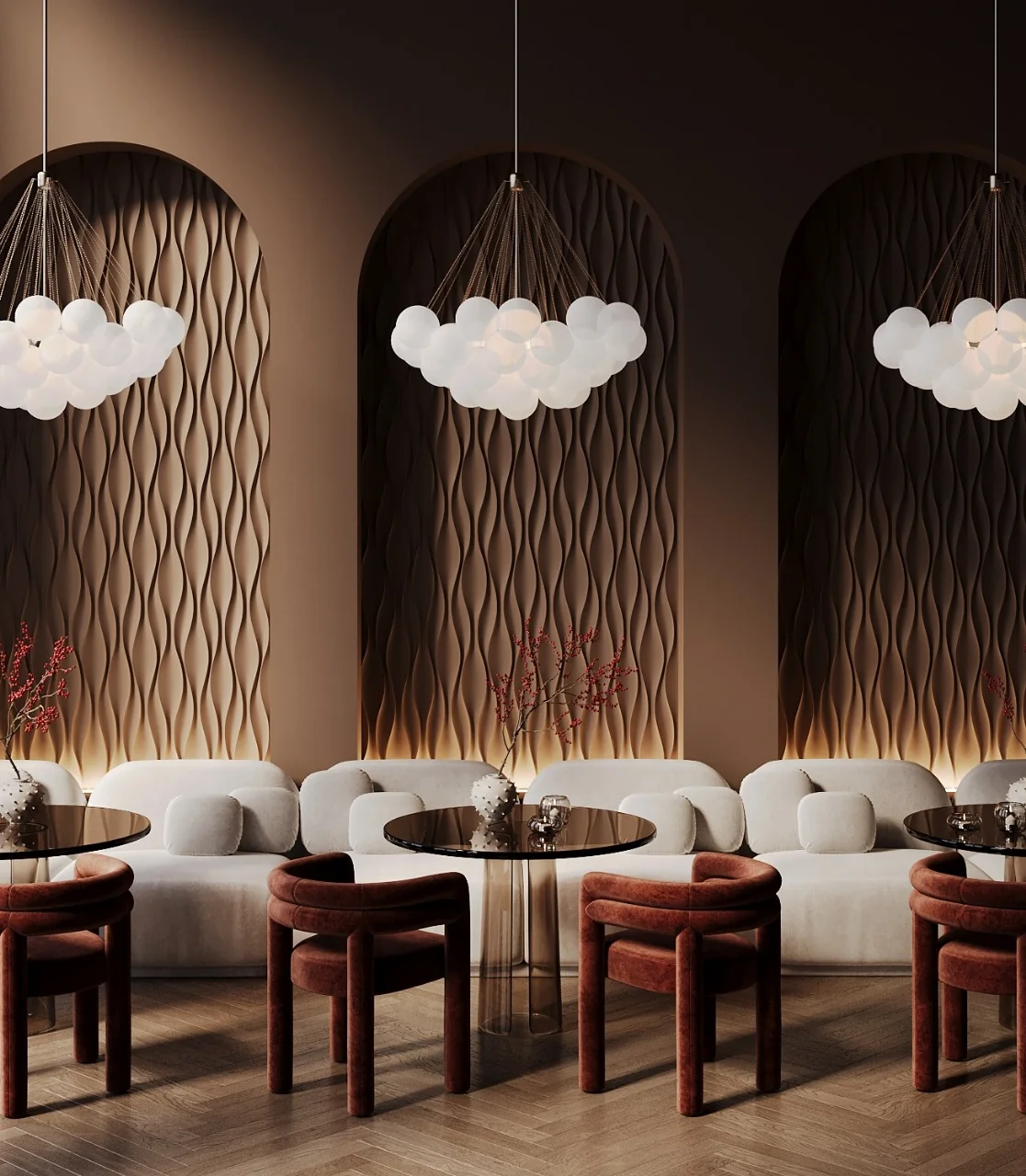 GYPSUM 3D WALL PANEL | FLOW 0111