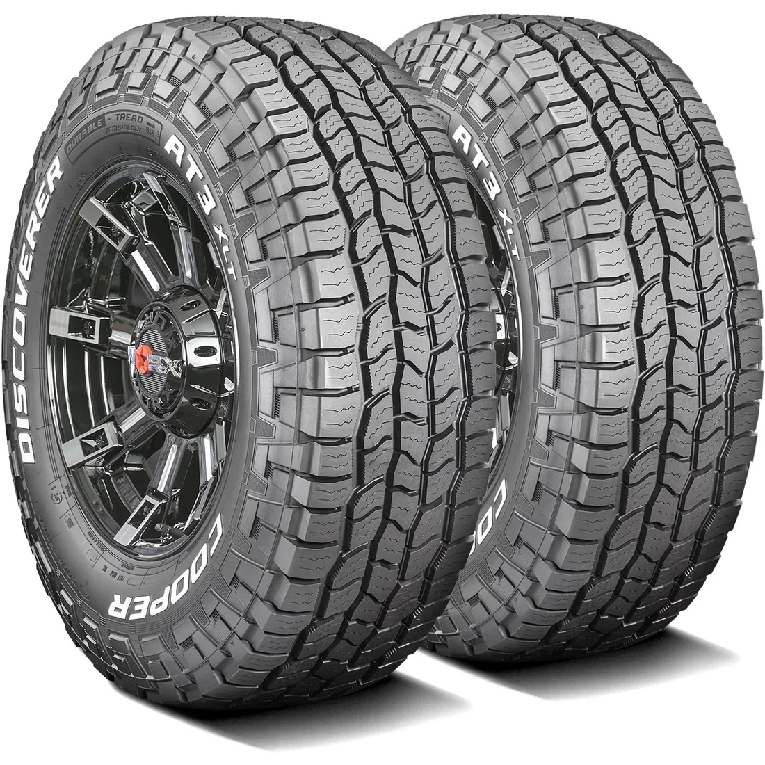 Cooper Discoverer AT3 XLT All-Terrain Tire 285/75R16, 10-ply, E – suitable for light commercial vehicles and Hummer H3 models