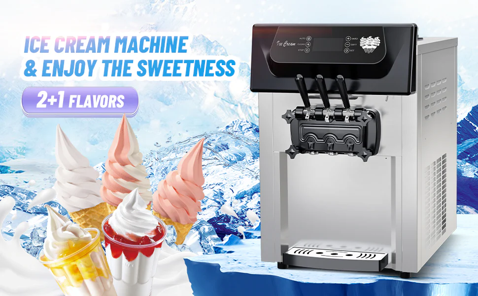 GARVEE Commercial Ice Cream Machine
