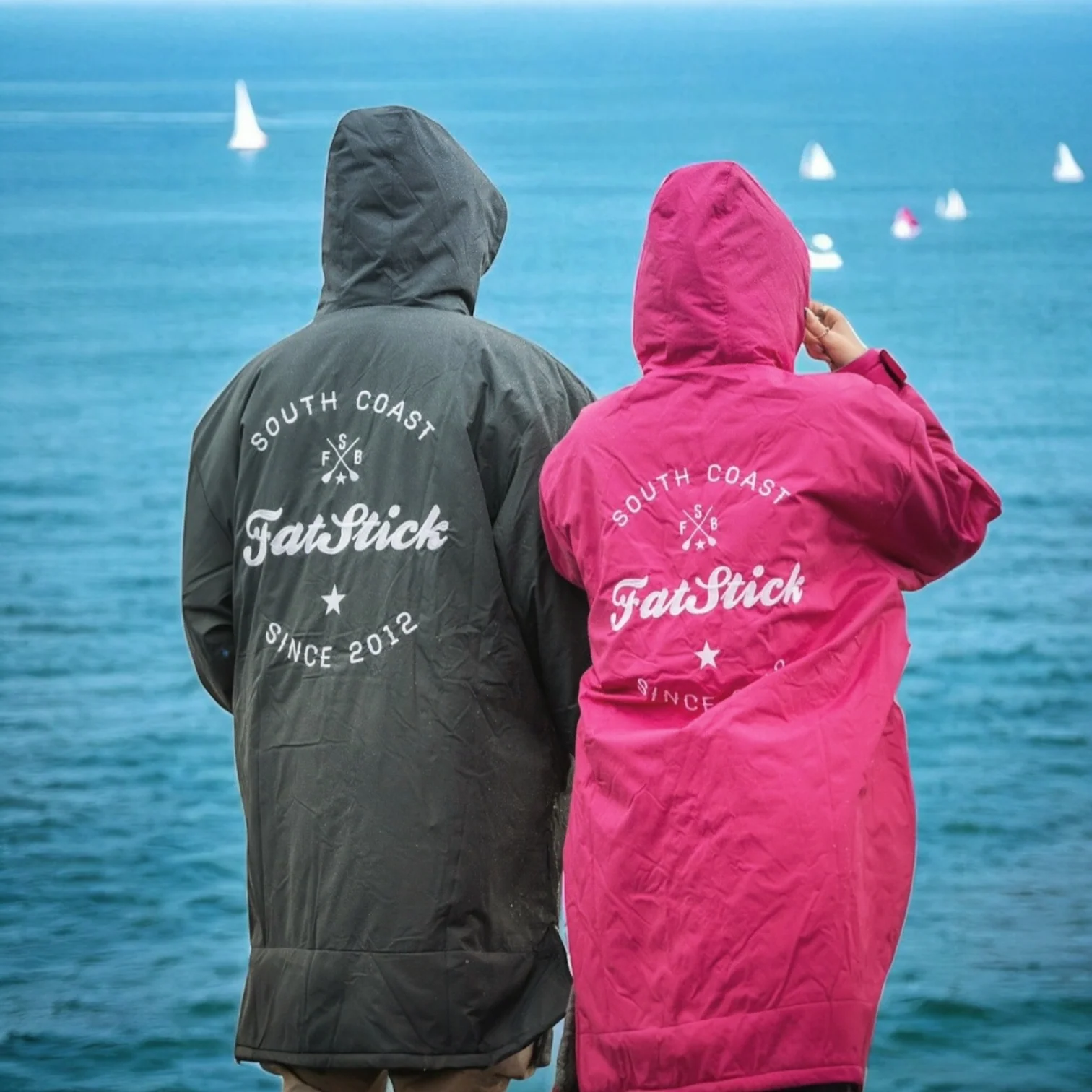 FREE BEANIE | Recycled Fleece Changing Robe “FatWrap�?| Waterproof |Beach | Swimming | Surfing | Coat