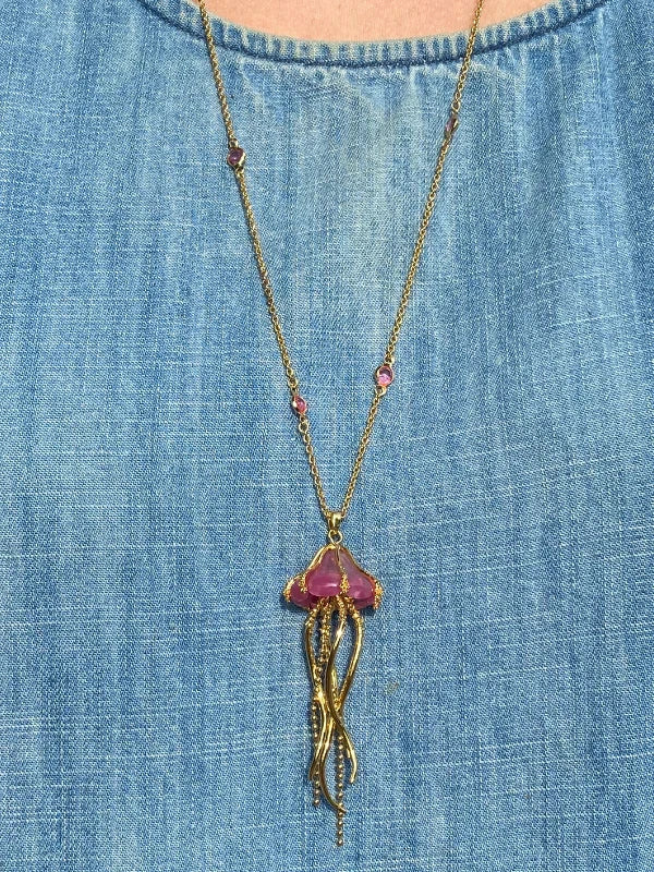 Exquisite Jellyfish Pendant