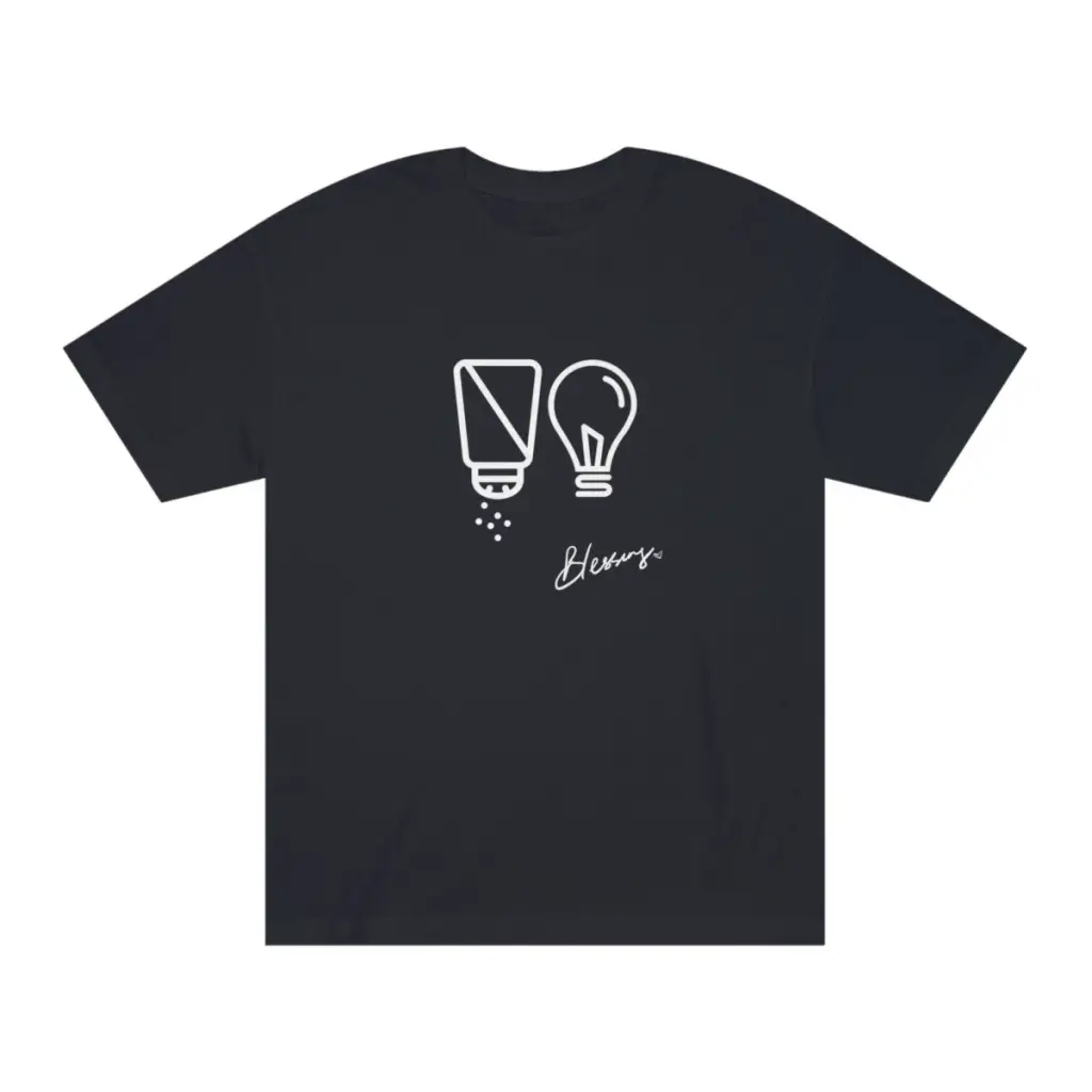 Salt & Light Christian Tshirts | Inspirational Motivational Religious Graphic Tee