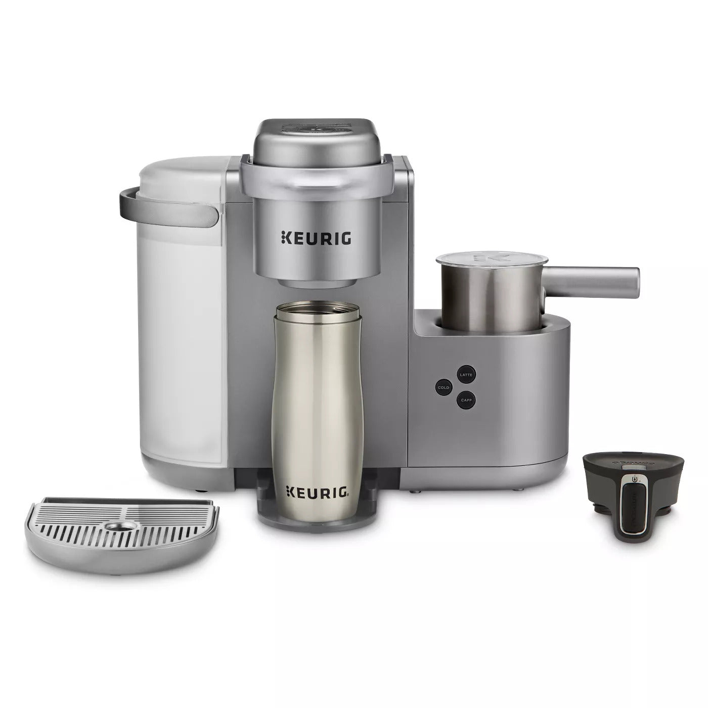 Macchina per caffè, latte e cappuccino Keurig K-Cafe Special Edition monodose 2025 - Nichel