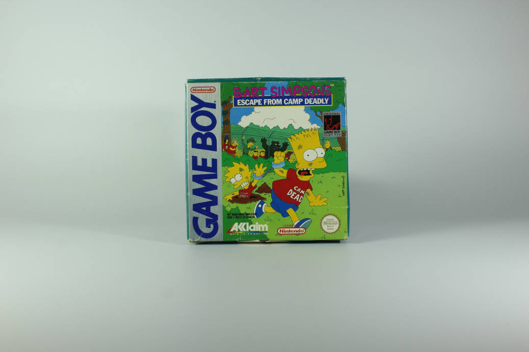 Bart Simpson’s Escape from Camp Deadly GB Compleet