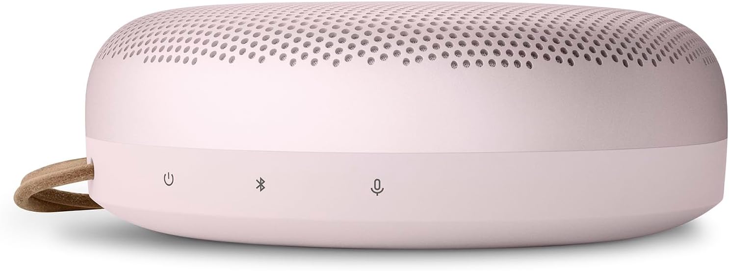 Bang & Olufsen Beosound A1 (2. Gen) – Kabelloser tragbarer IP67 wasserdichter Bluetooth-Lautsprecher mit 360-Grad-Sound, Alexa Voice Assistant & Speakerphone, 18 h Akkulaufzeit - Black Anthracite