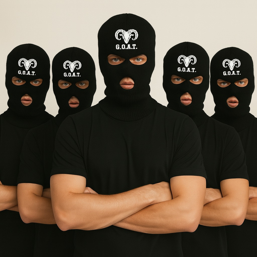 Custom Ski Mask, Personalized Ski Mask, Three Hole Hat Mask 15078