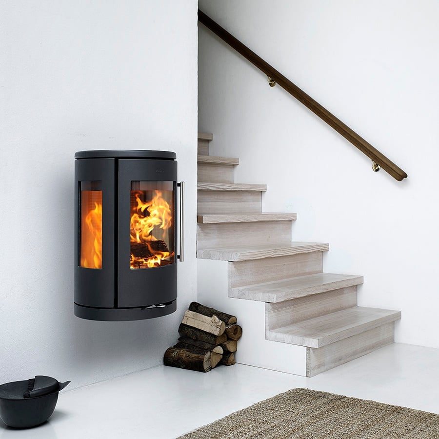 Morsø 7470 Wood Burning Stove with Wall Fixing Kit