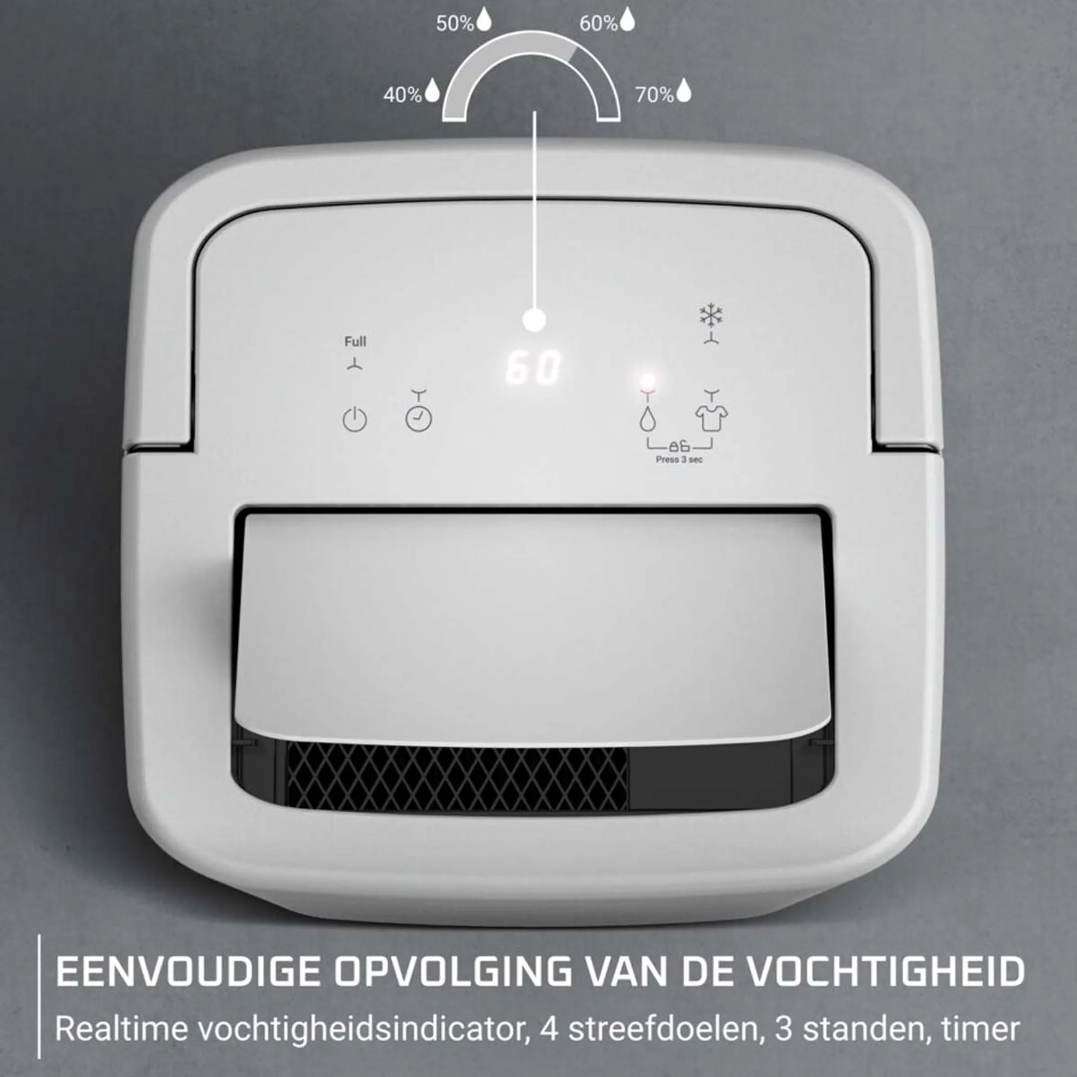 Rowenta Luchtontvochtiger Extreme Dry Compact + DH5260F0
