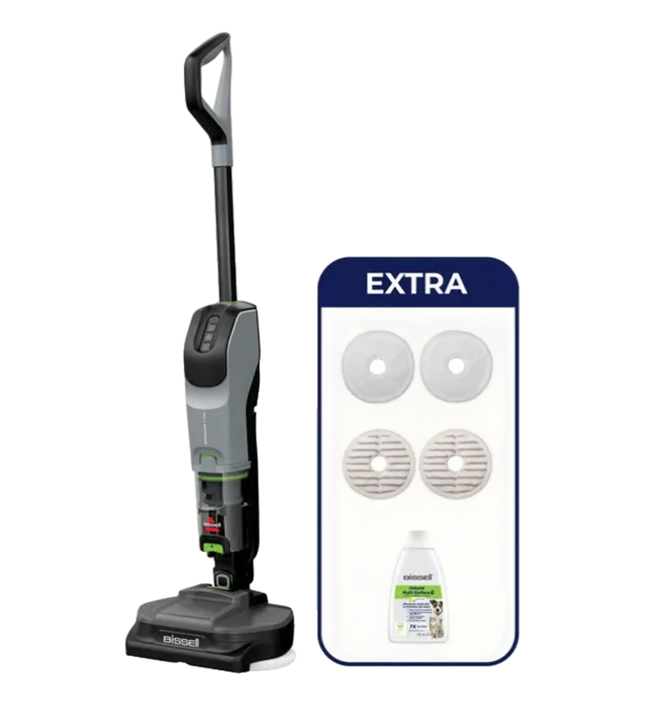 Bissell Vloerreiniger 2-in-1 Spinwave + Vac Pet Select