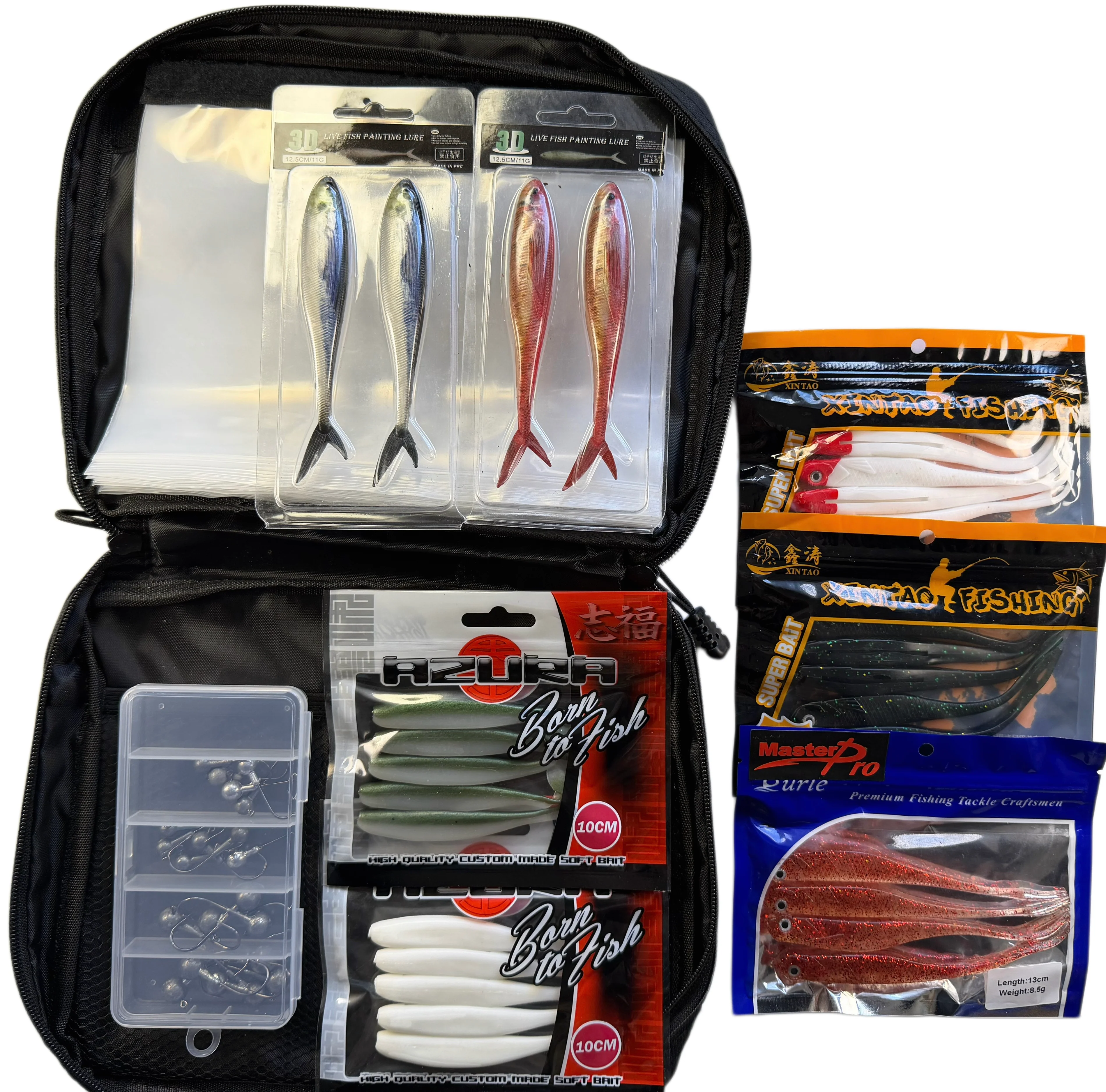 MASTERPRO Offshore Predator Soft Plastic Wallet Kit