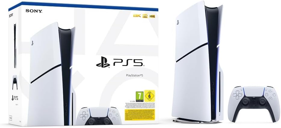 Playstation 5 Console Slim + 1 DualSense White
