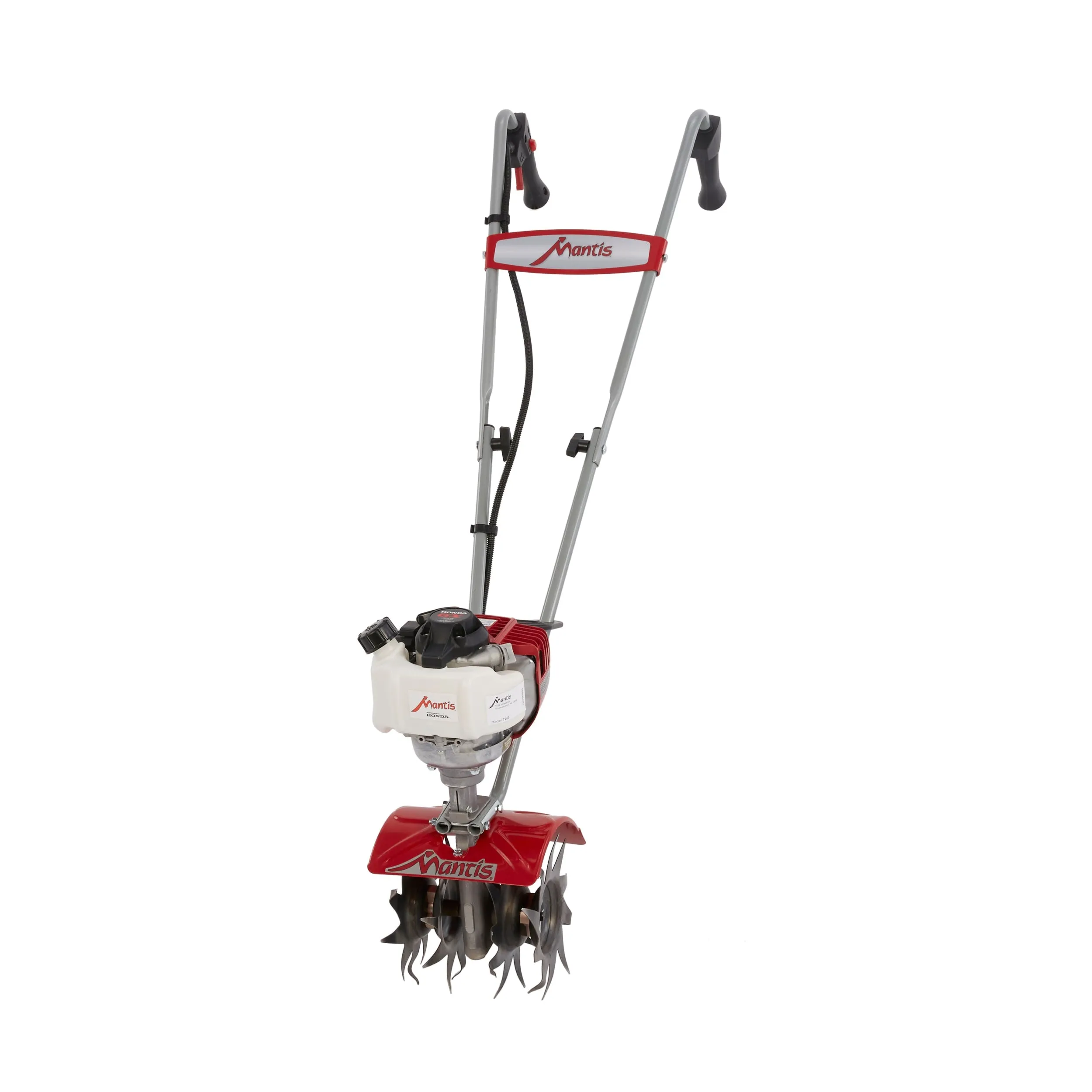 Mini coltivatore MANTIS 7268 / fresatrice da terreno – motore 25 cc – frese anteriori da 9 pollici – rotazione in avanti (CARB).