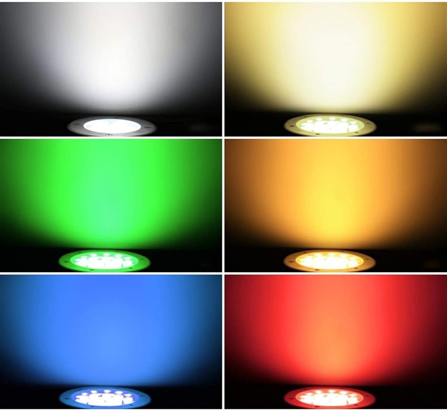 Tauchbarer Led-Poolstrahler – Unterwassereinbauleuchte, Einbaustrahler, Unter Wasser Eingebetteter Poolstrahler, Led 12 V, Wasserdicht, Ip68, Edelstahl, Pool-/Teichbeleuchtung (Lila Licht 18 W)