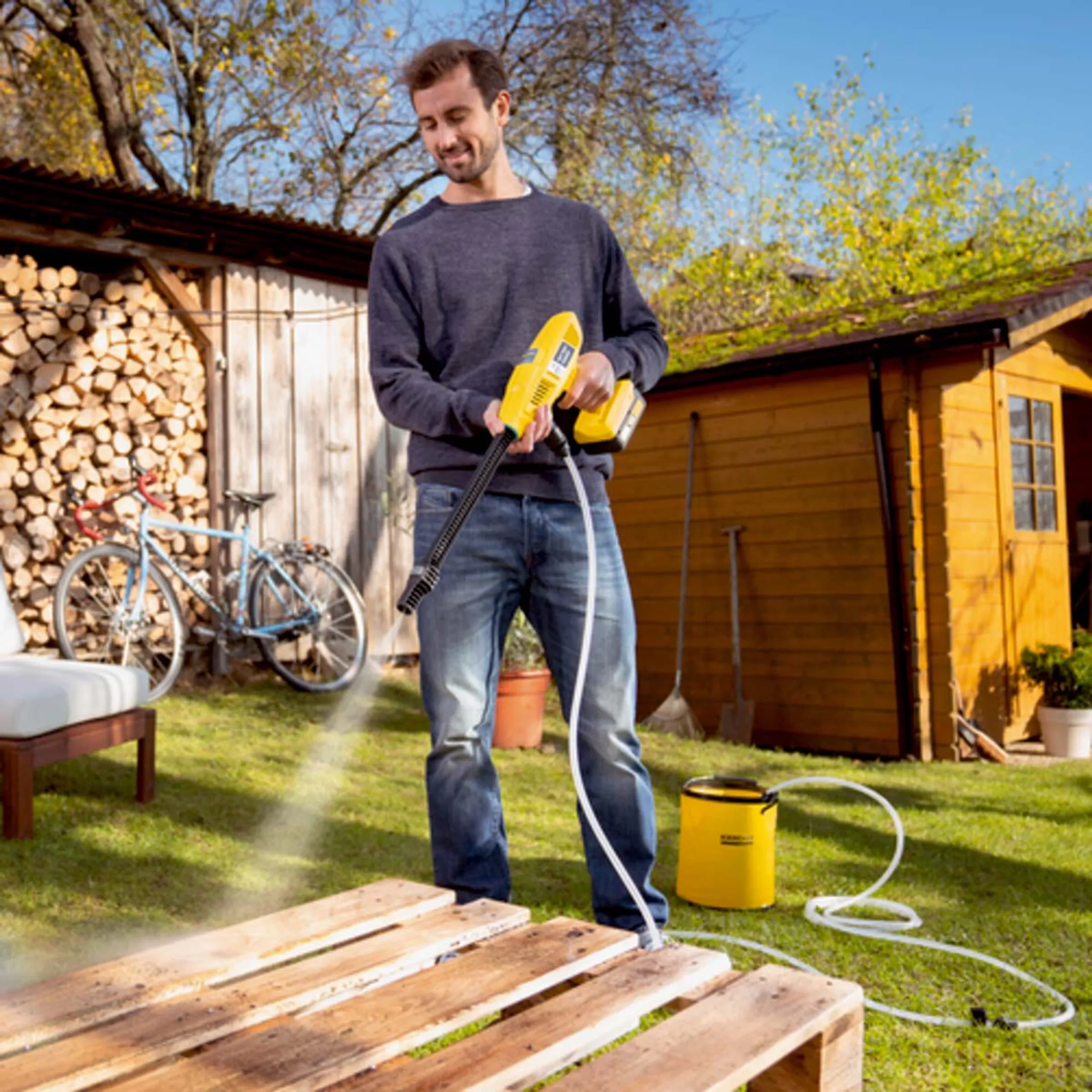 Kärcher Mobiele middendrukreiniger KHB 4-18 Plus Battery Set