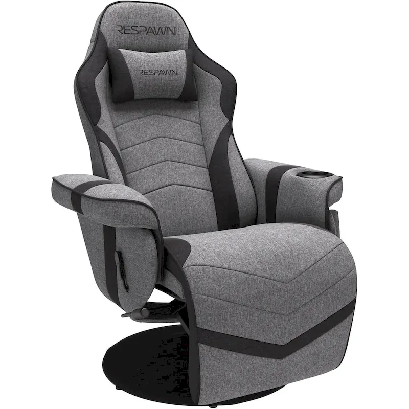 Gaming Recliner - Reclining Gaming Chair with Footrest