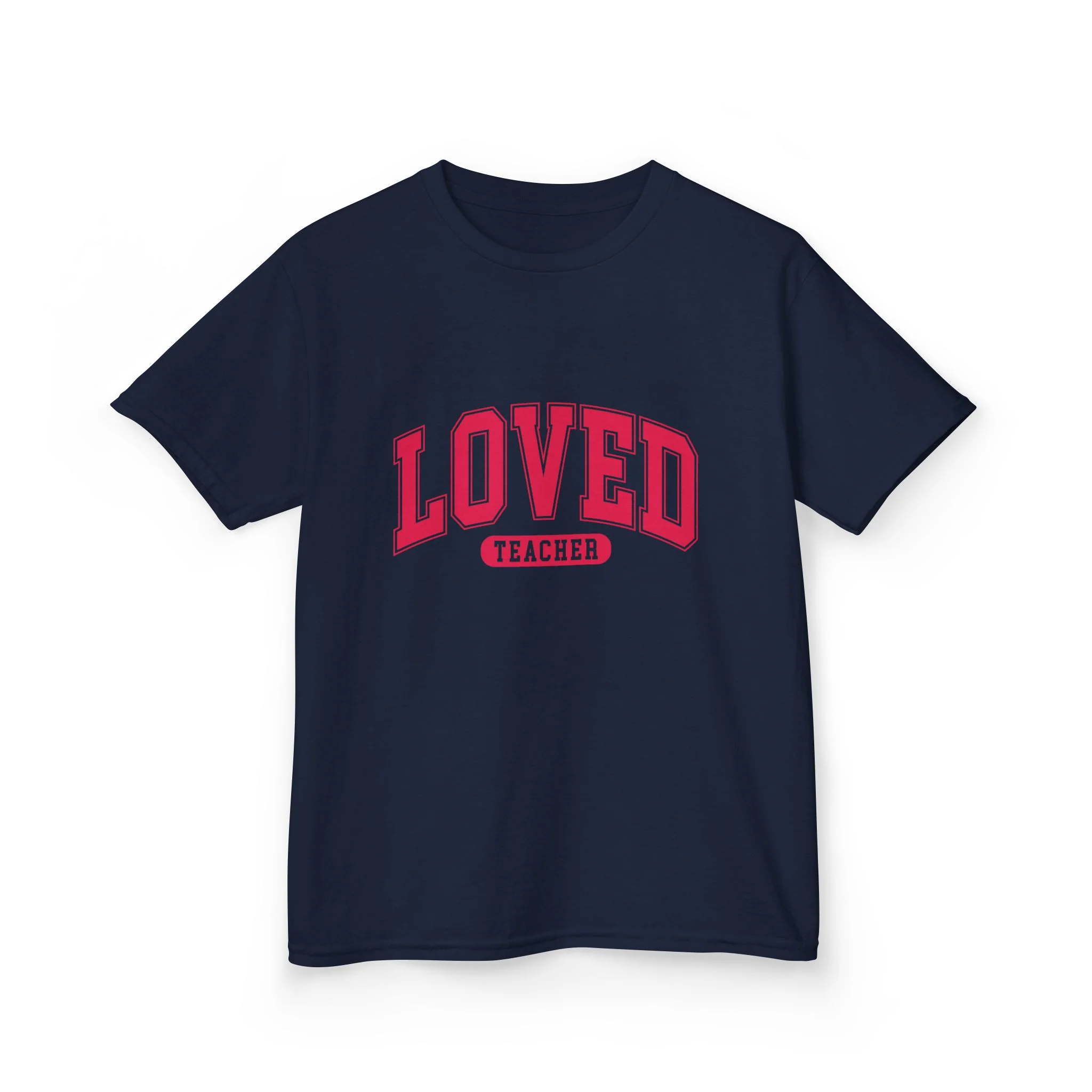 Loved Teacher Kids Tee | School Staff Shirt, Teacher Appreciation