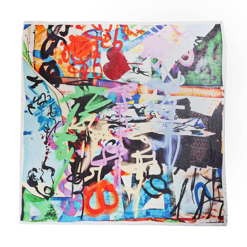La Vie en Rose Scarf with Mask