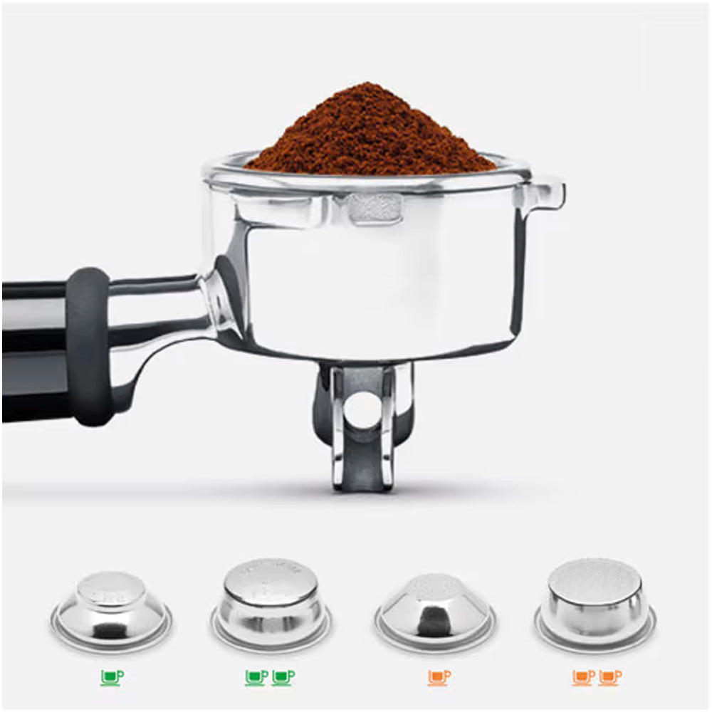 SAGE The Barista Express Impress Bean to Cup Coffee Machine - Black | SES876BST4GUK1