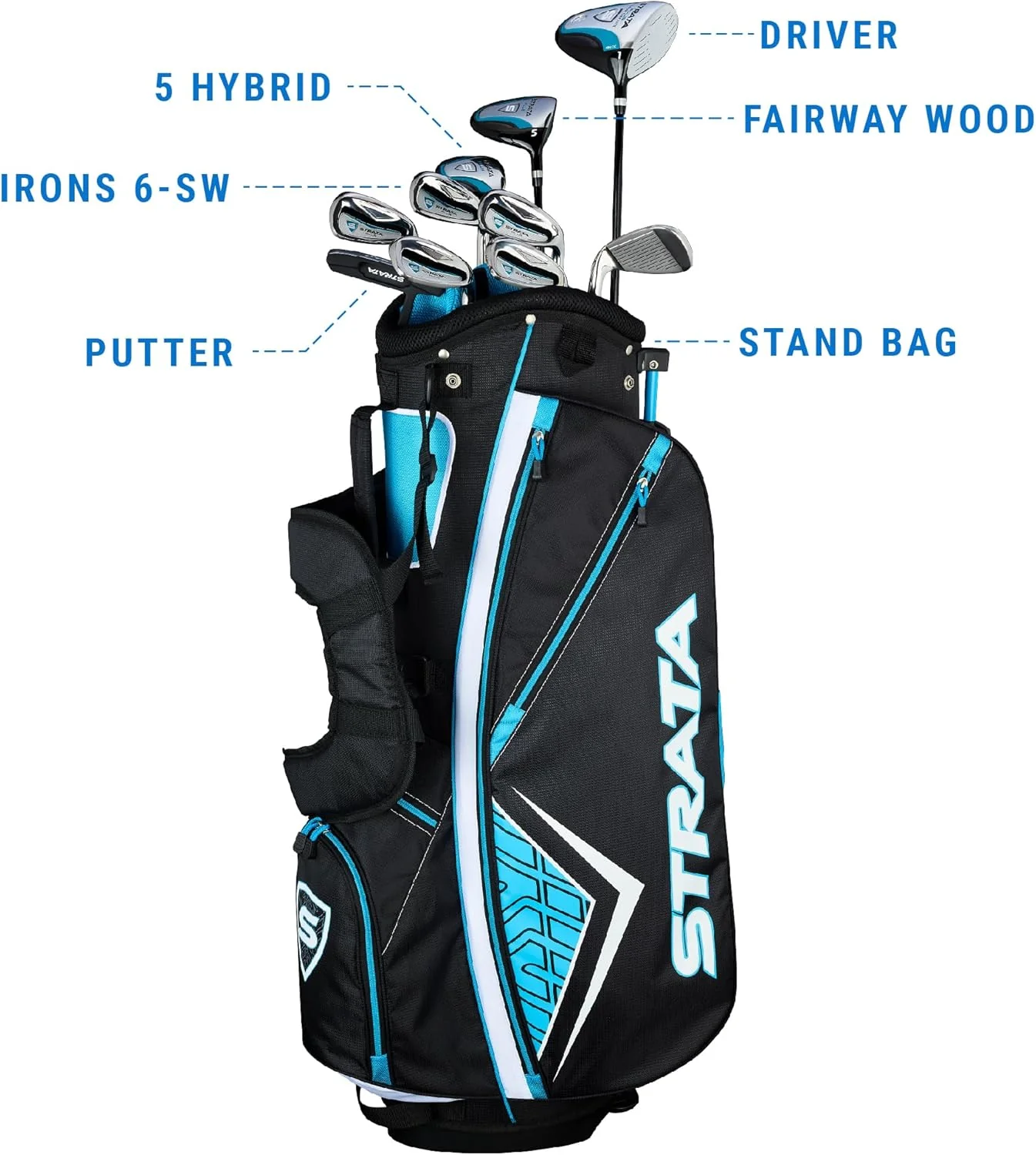 Callaway Strata női komplett golfütő szett