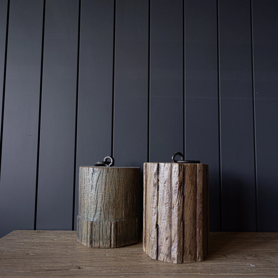 Vintage Wooden Door Stopper