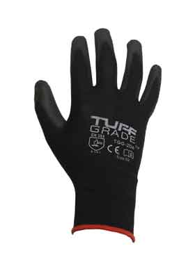 Tuff Grade TGG-206-08  ~  Gloves 13 Gauge Polyurethane Palm