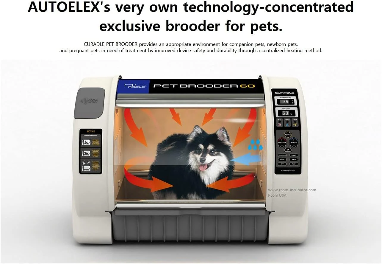 Brooders and Incubators Curadle R-com Pet Brooder MXB60N 2 Year Warranty with Bonus Tray