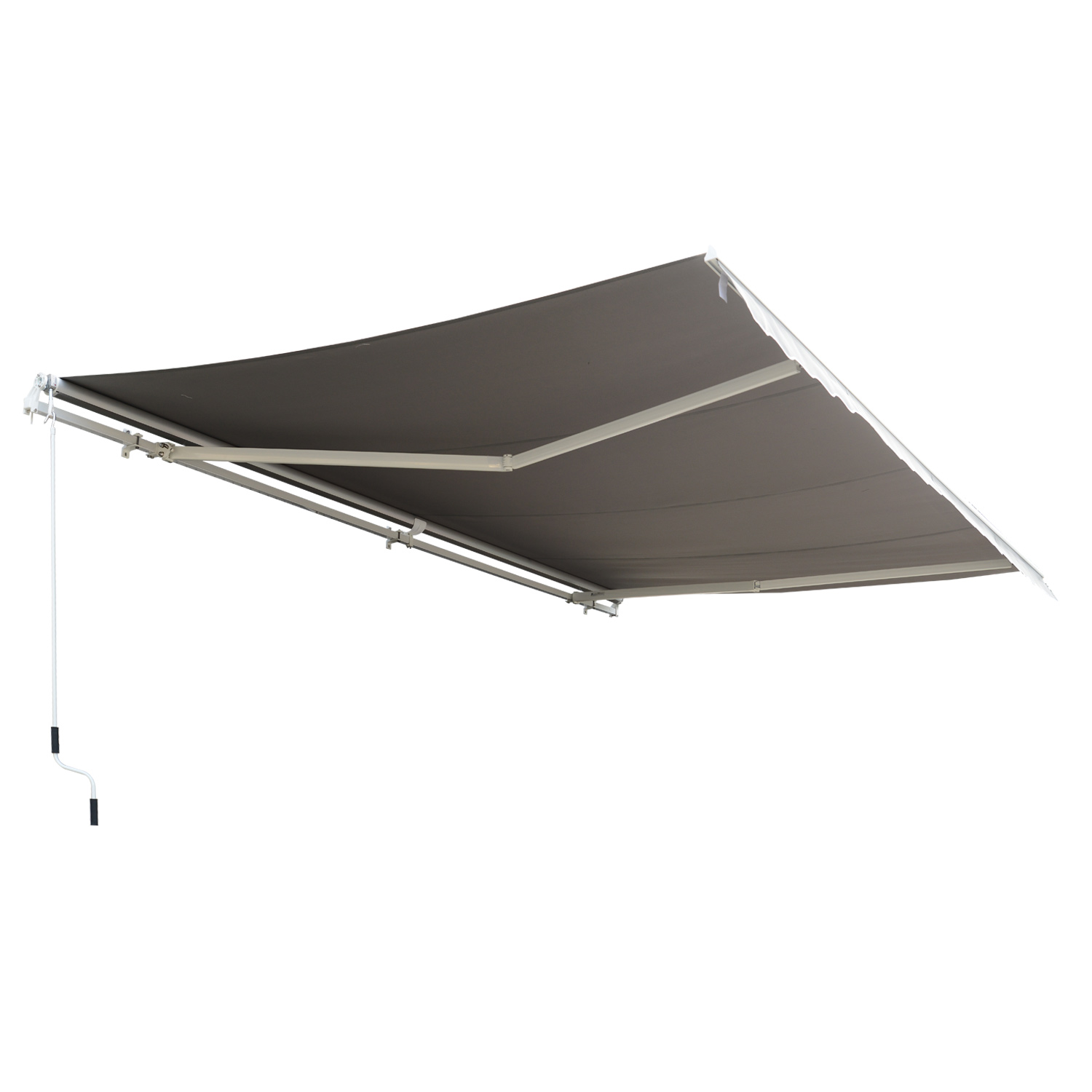 Luifelslinger incl. afstandsbediening knikarmluifel balkon aluminium 5 x 3 m