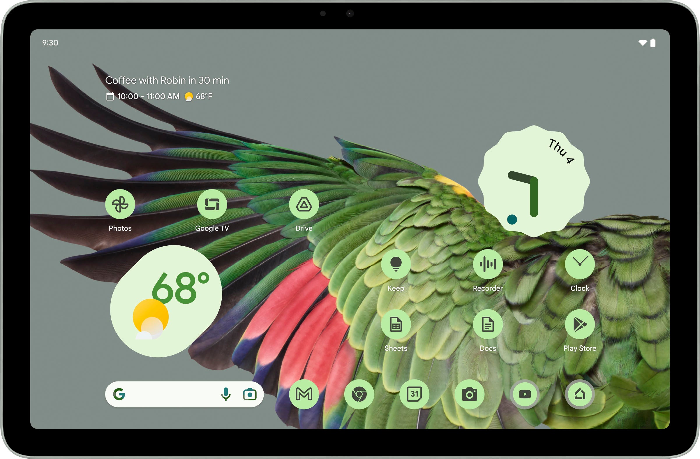 Google - Pixel Tablet with Charging Speaker Dock - 11