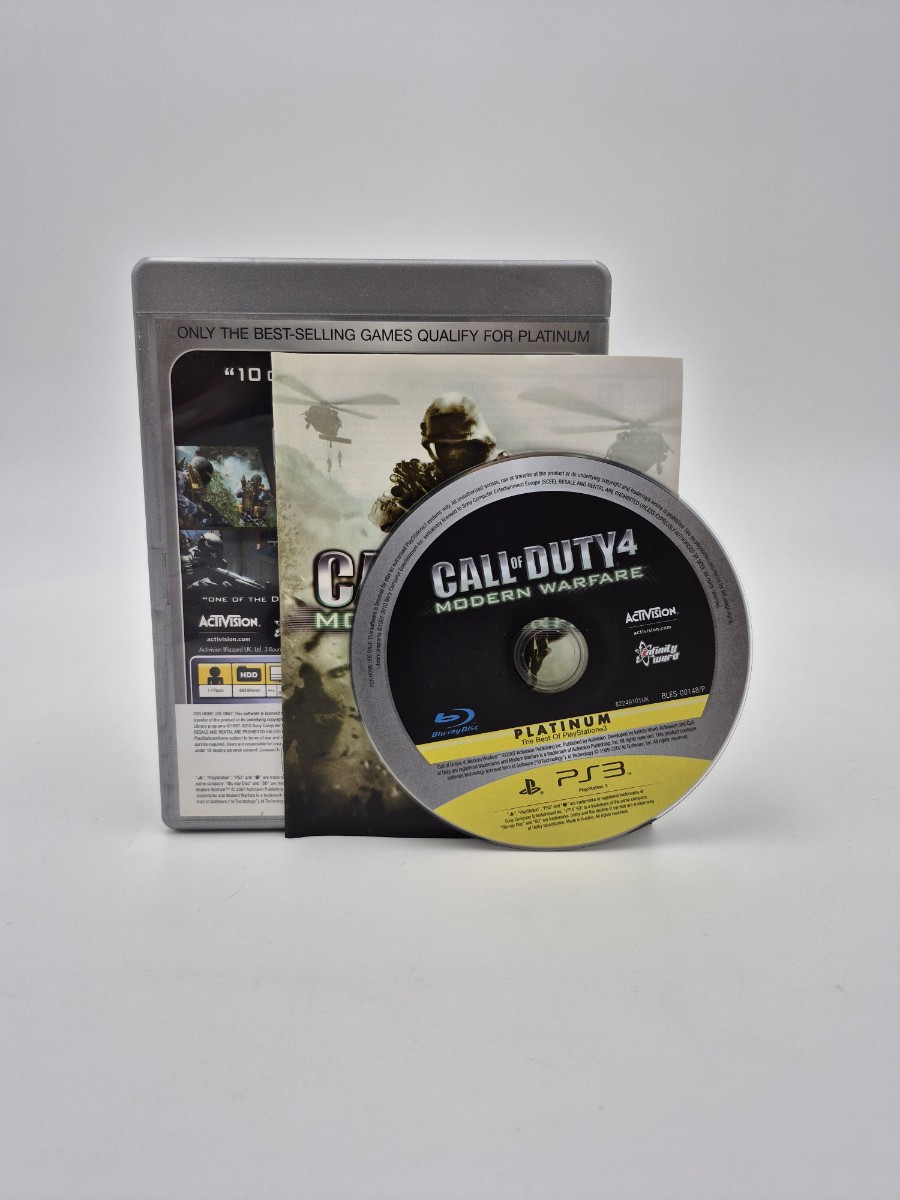 Call of Duty 4 Modern Warfare Platinum PS3