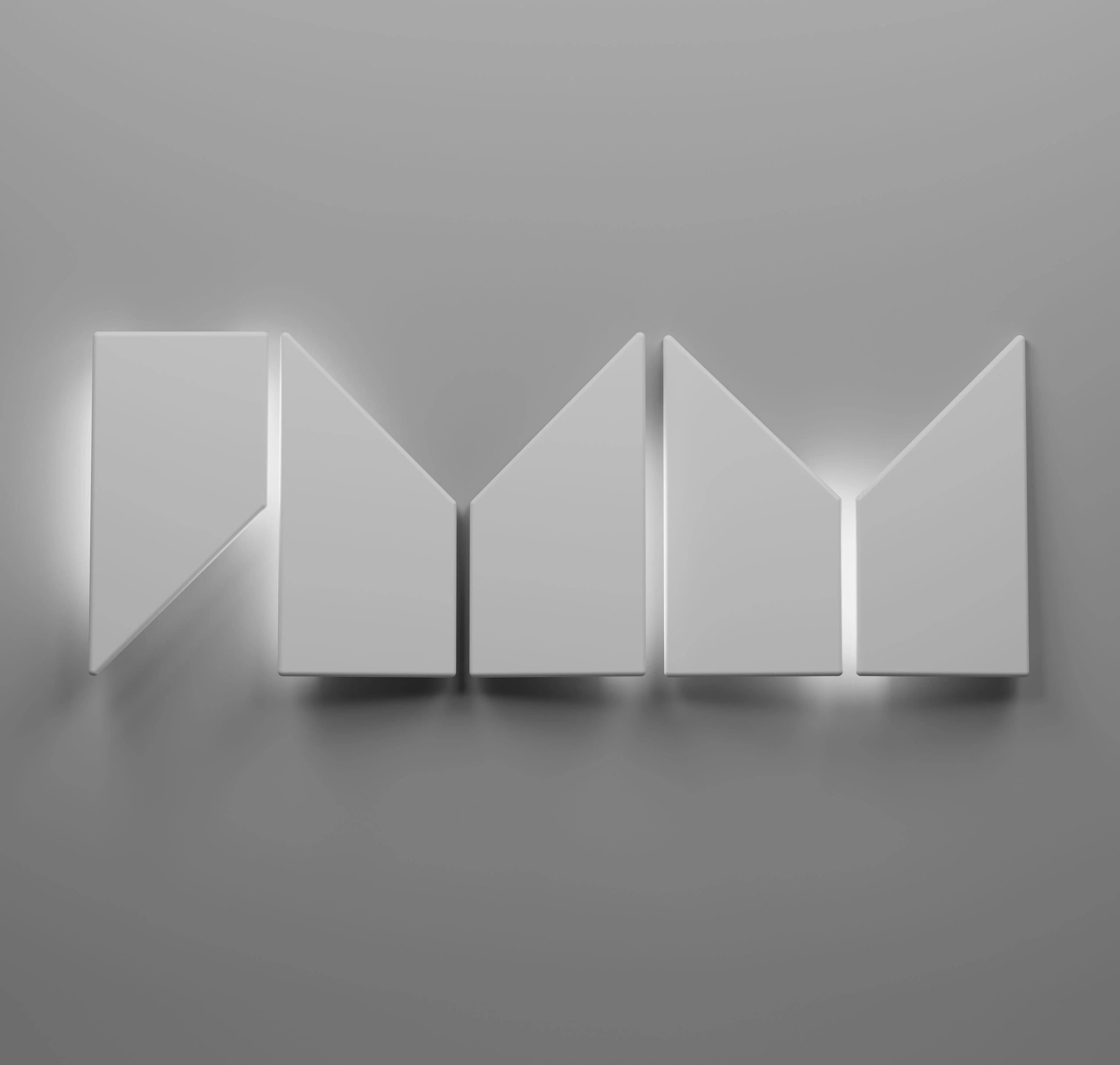 GYPSUM 3D WALL PANEL | GEON + LED 0035