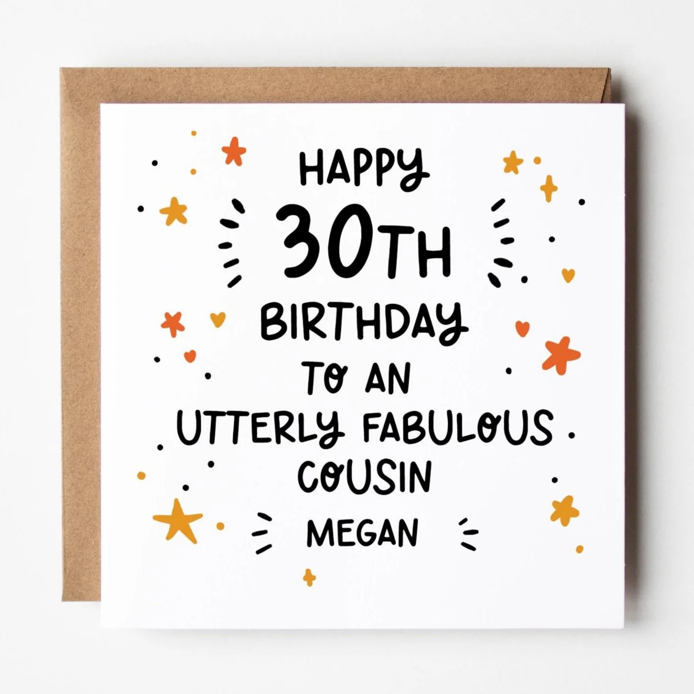 Utterly Fabulous X 30th Birthday Card ? Personalised 30th Birthday Card ? Personalised Birthday Card 30th Birthday ?