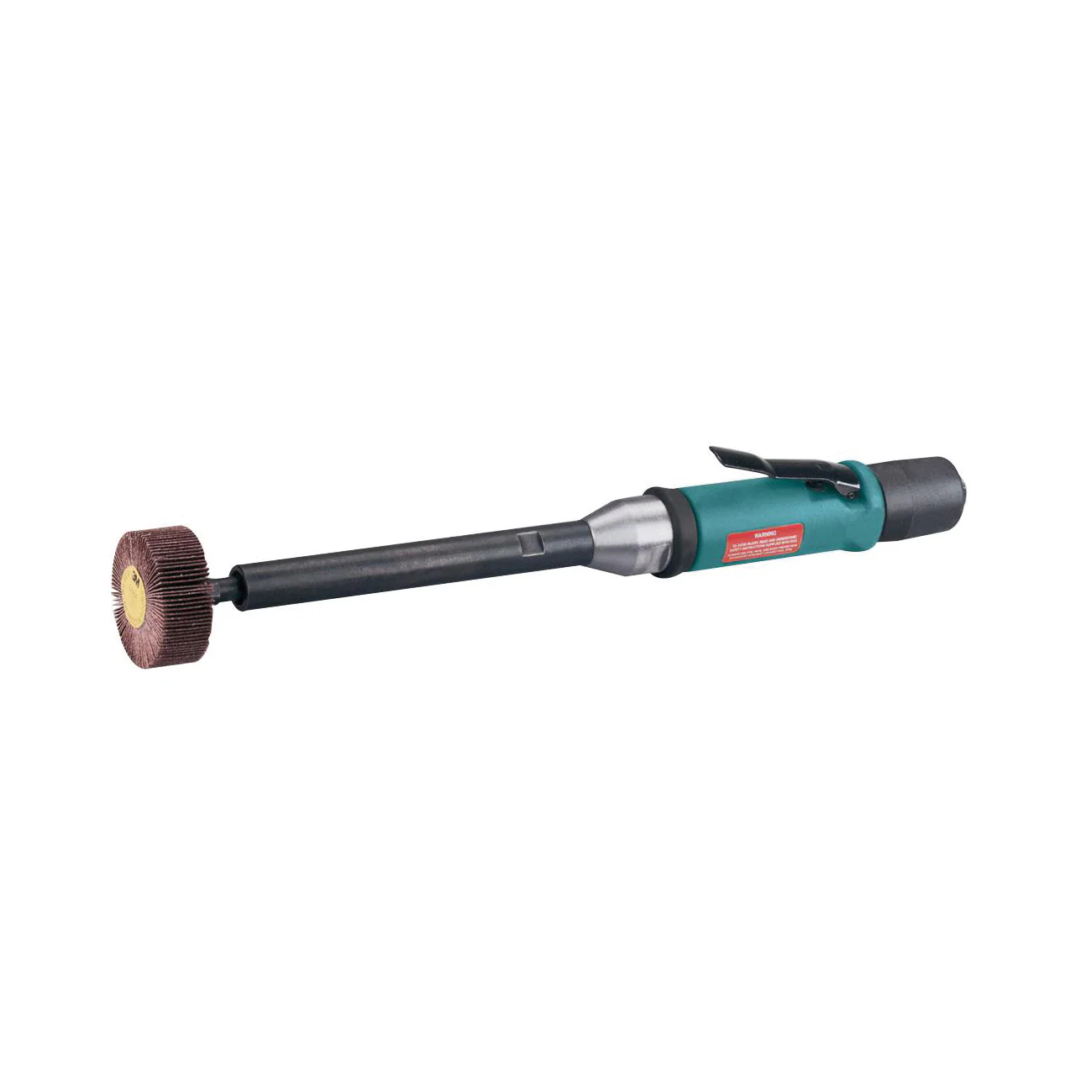 Dynabrade Dynastraight 51134  ~  Dynastraight Flapper 8 Extension Finishing Tool .5 Hp Straight-Line 18000 Rpm Rear Exhaust 1/4 Inch-20 Female Thread