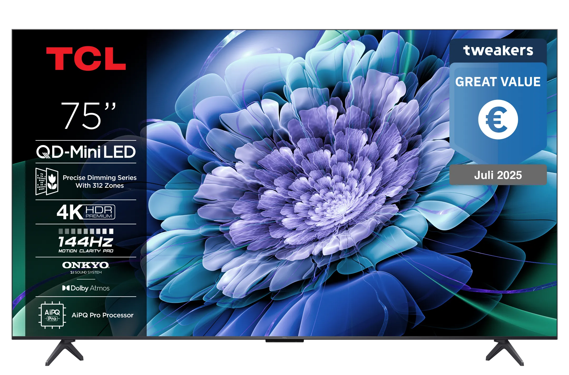 TCL QD-Mini LED 4K TV 75C69K (2025) - 75 inch