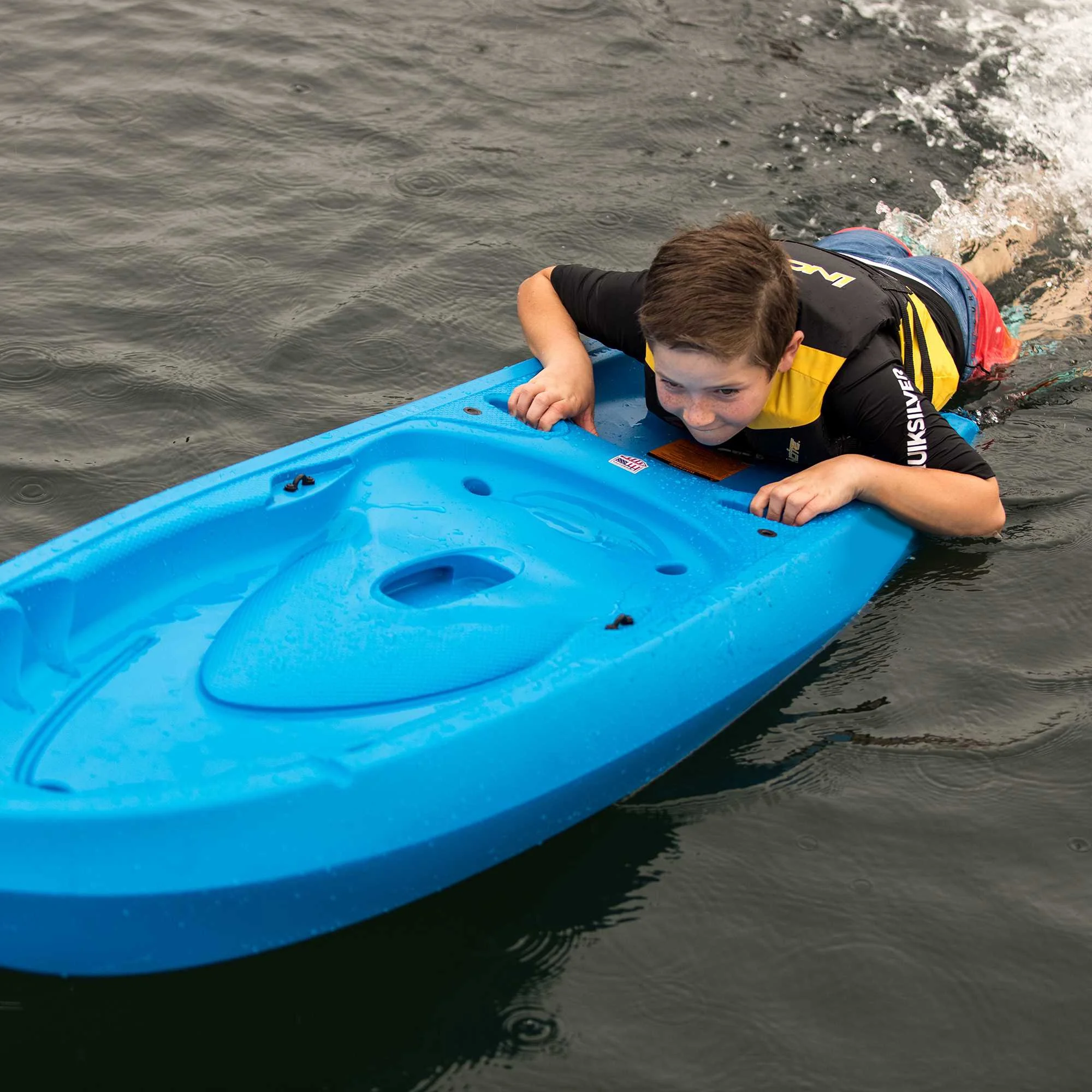 Lifetime Recruit 6.5 ft Youth Sit-on-Top Kayak, Lime Green (90765)