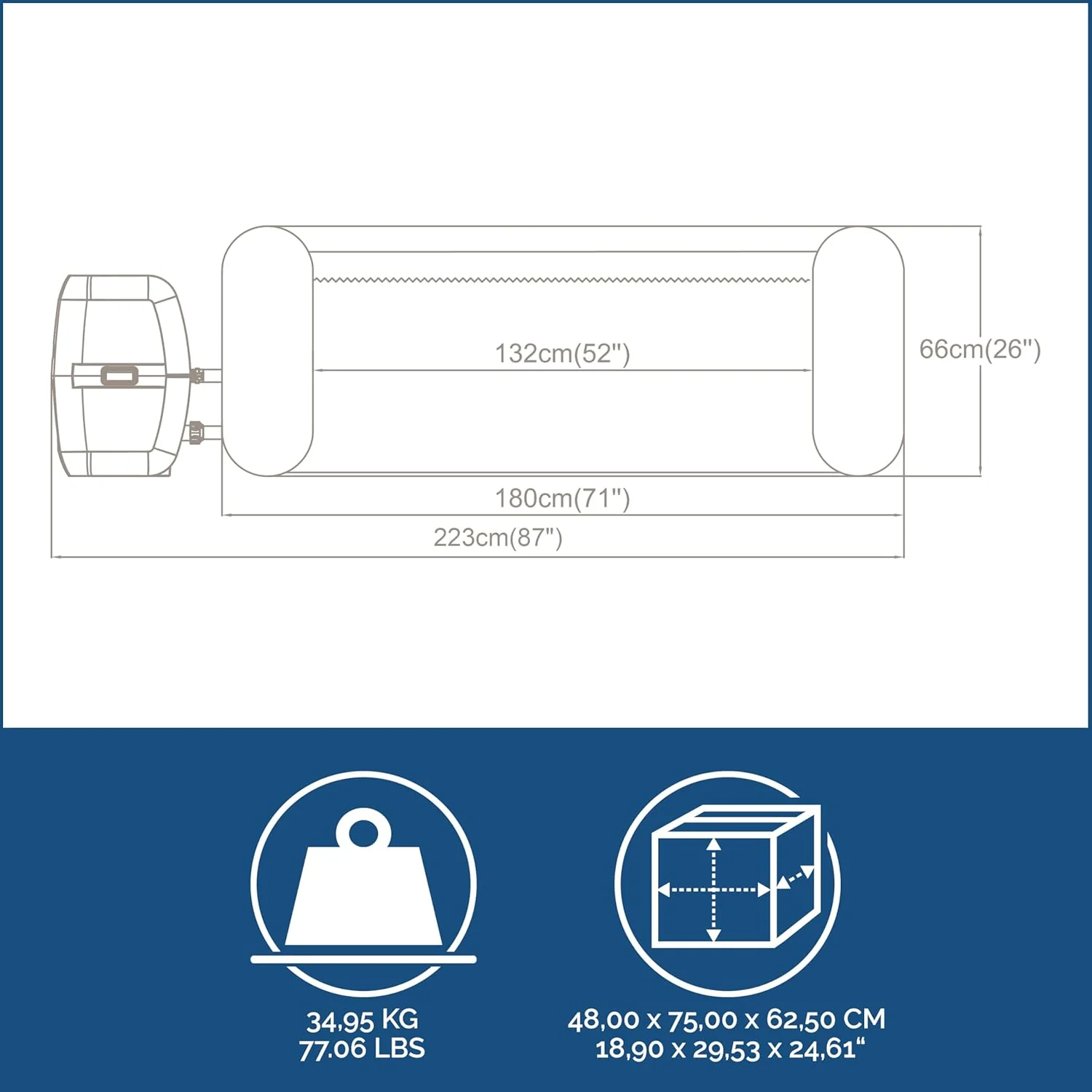 Bestway Lay-Z-SPA 71