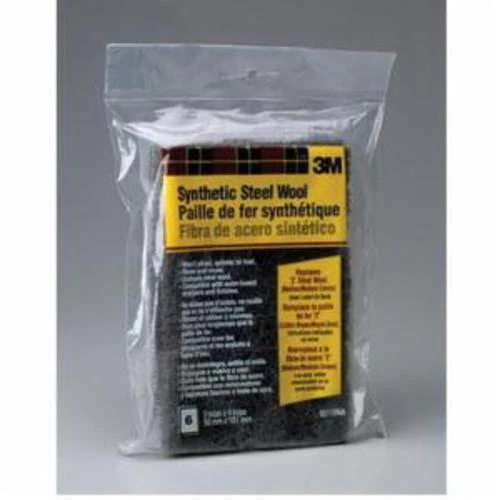 3M 10120NA  ~  Synthetic Steel Wool Pads Extra Fine