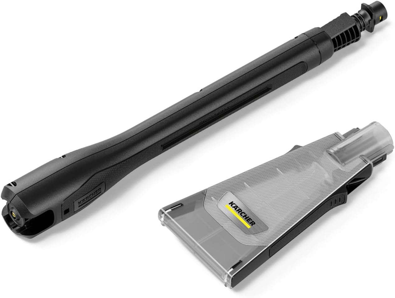 Kärcher Hochdruckreiniger K 4 Power Control: Clevere App-Unterstützung + Kärcher Hochdruckreiniger-Strahlrohr eco!Booster 130, 50 % höhere Reinigungsleistung im Vergleich zum Flachstrahl, spart Wasser