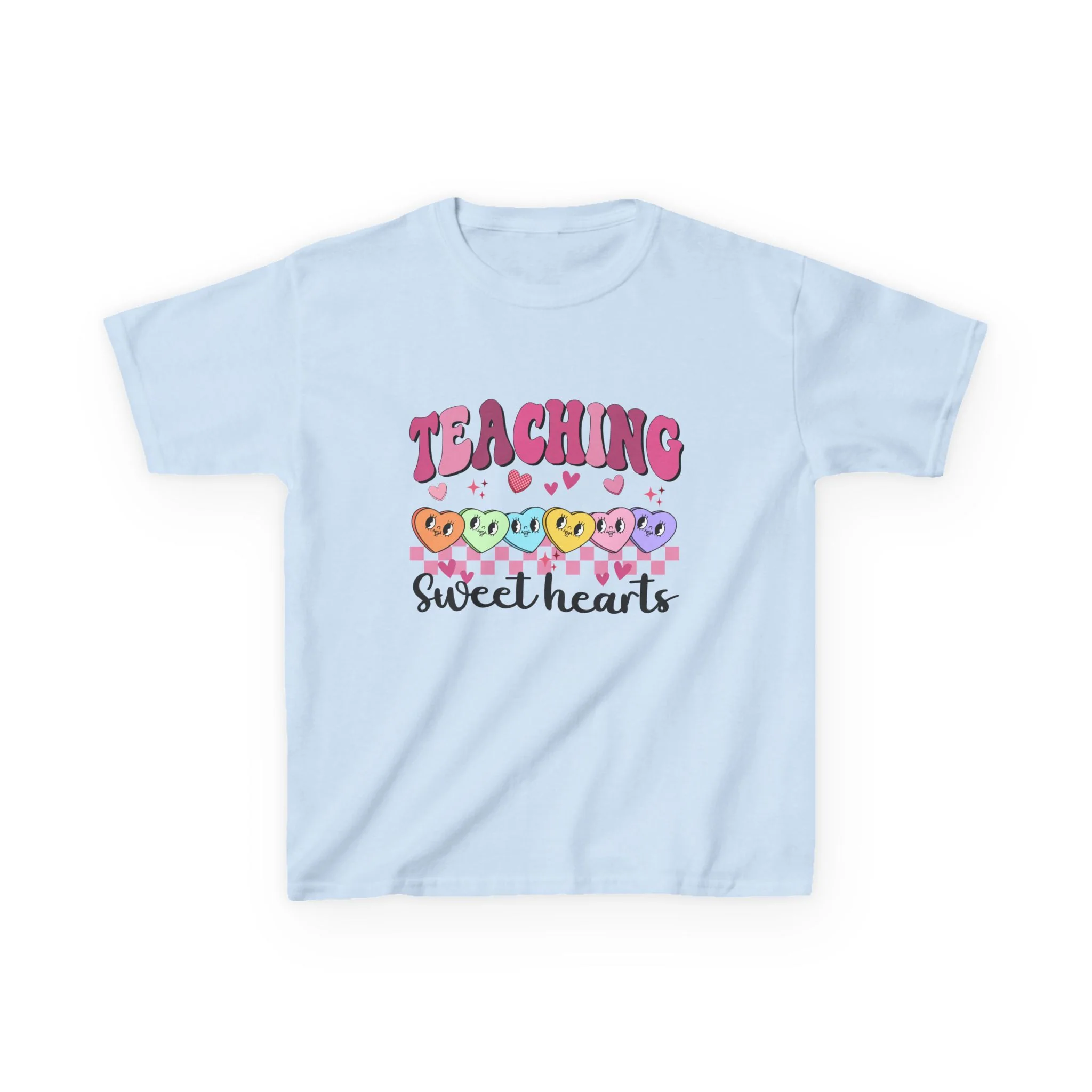 Teaching Sweethearts Kids Tee | Candy Heart Teacher Shirt