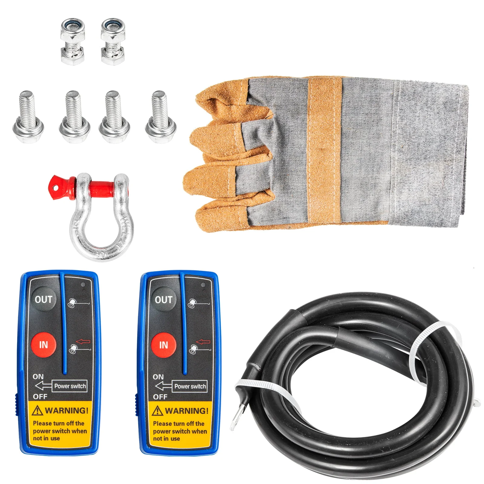 Electric Winch 12V Steel Cable Off-road ATV UTV Truck Towing Trailer