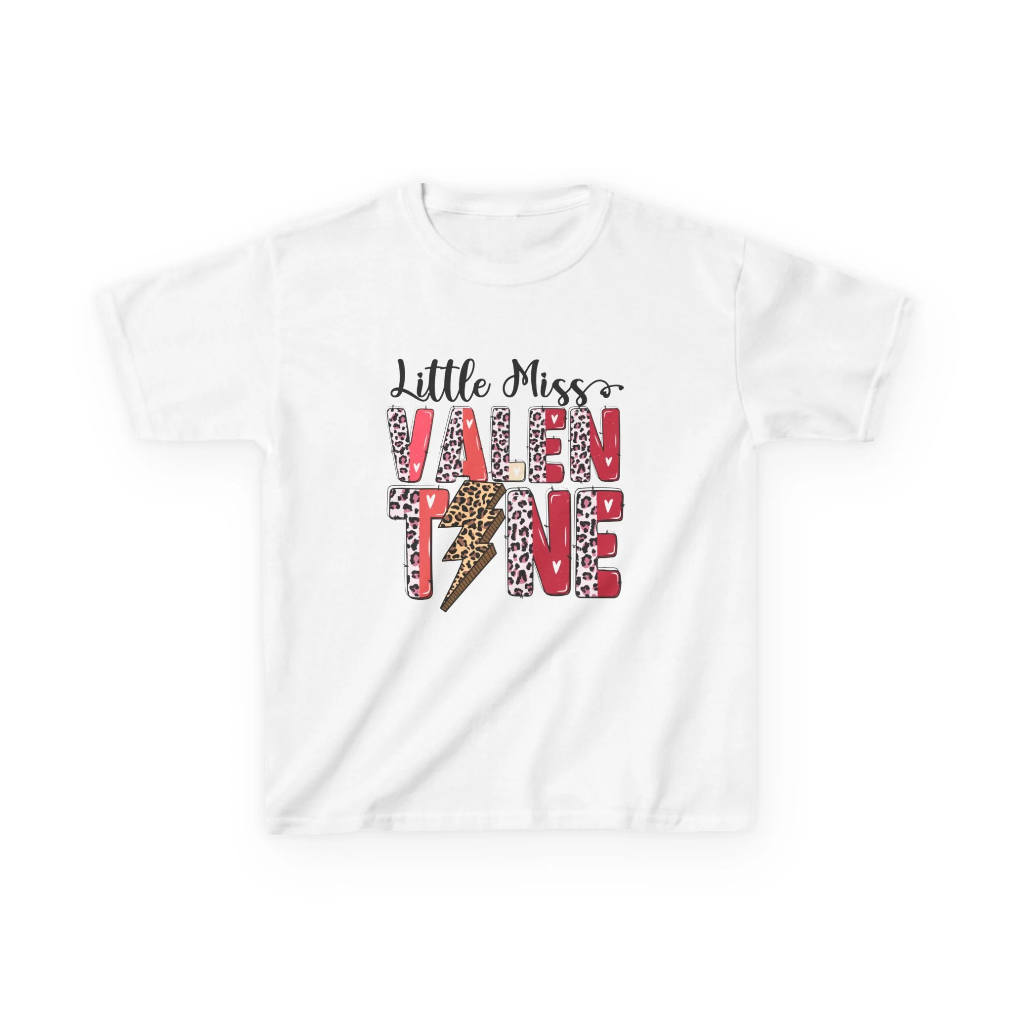 Little Miss Valentine Tee | Kids Valentine Shirt
