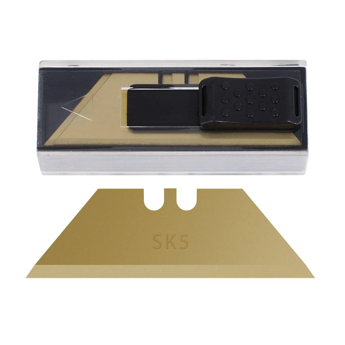 Jet JFRB-10T  ~  10 Piece Titanium Coated Utility Knife Blades