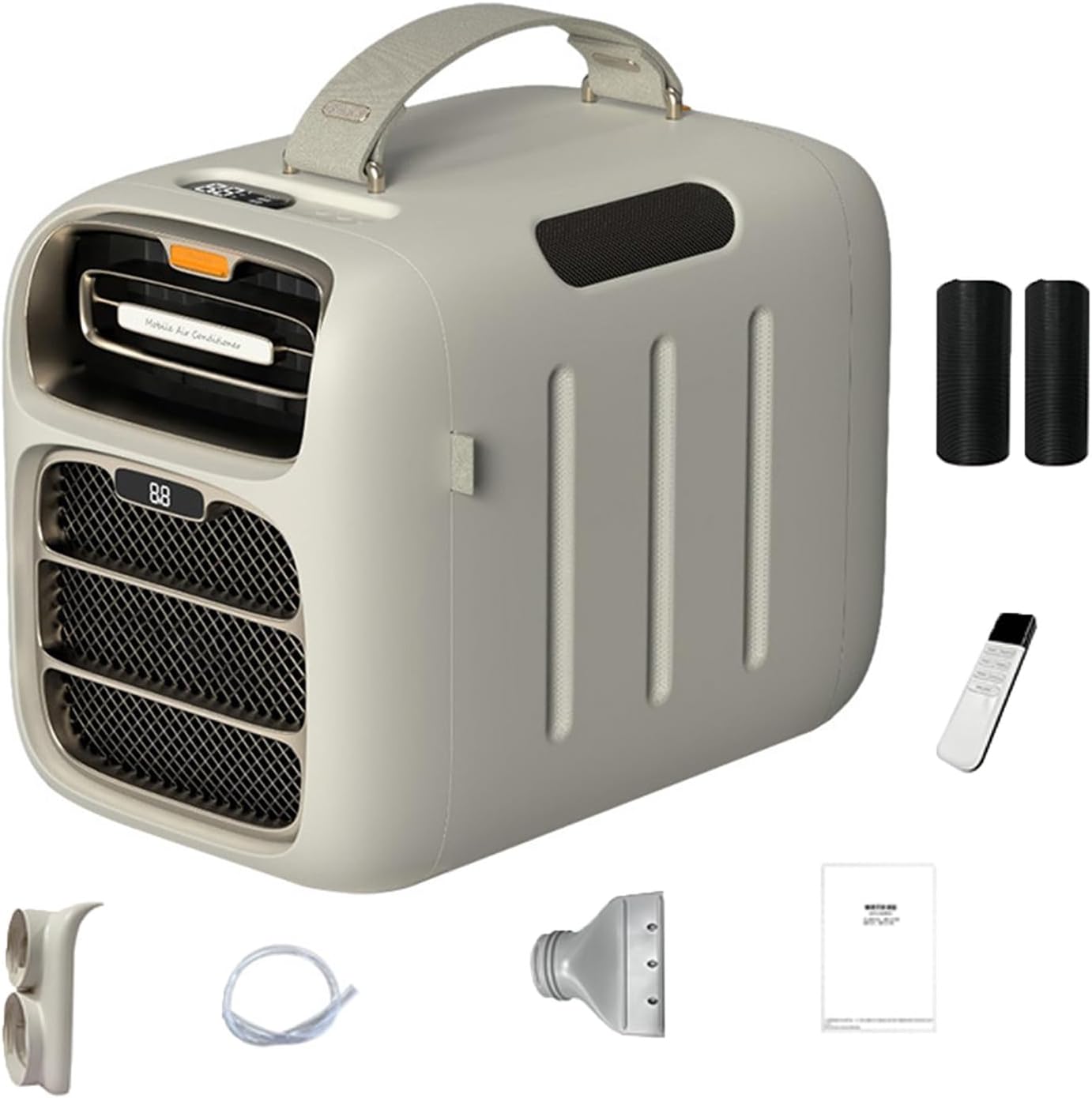Tragbare Klimaanlage - Schnelles Kühlen & Heizen, 3 Windgeschwindigkeiten, geringer Stromverbrauch, ideal für Camping & Outdoor