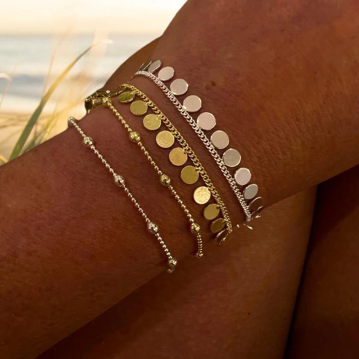 Laihas Bauble Gold Vermeil Boho Bracelet