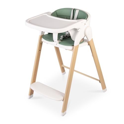 Red Kite Feed Me Klic   Seggiolone e seduta 2 in 1, 86 x 57 x 72 cm, colore: Verde salvia : Prima infanzia