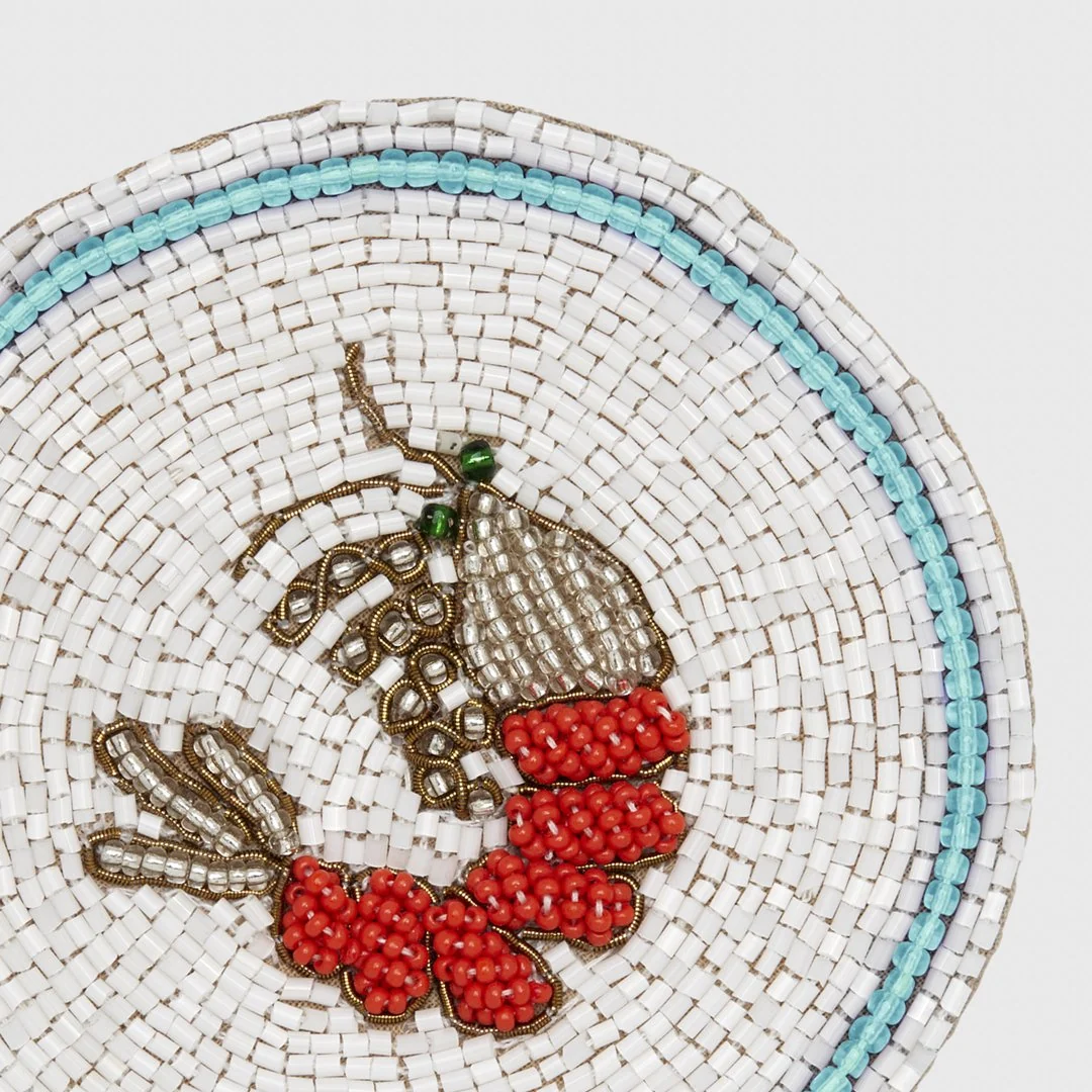 Shrimp Coaster, Set of 4