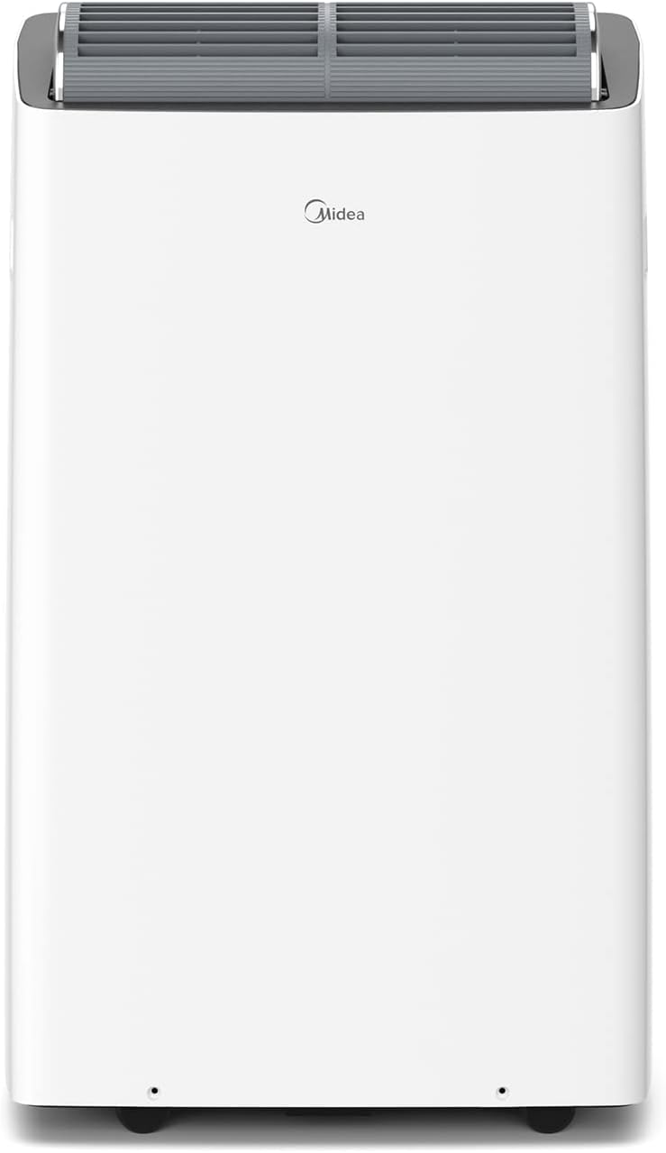 Midea Mobiles Klimagerät Real Cool 35, 12000 BTU, Raumgröße bis 117m³(43㎡), APP-Steuerung/Alexa/Google Home/IFTTT, Mobile, Weiß