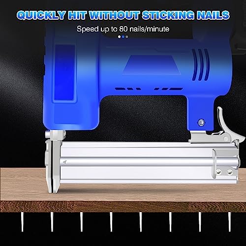 SONLED Chiodatrice per Chiodi Senza Fili da 21 V con Batteria, Caricabatterie e 1000 graffette/Chiodi, chiodatrice elettrica 2 in 1 per tappezzeria, Scherma, falegnameria e falegnameria : Amazon.it: Fai da te